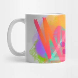 Jumpy abstract splash 1 Mug